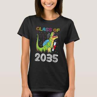 Camiseta Class Of 2035 Graduation  Grow With Me