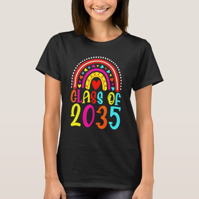 Camiseta Class Of 2035  Kindergarten Graduate Kinder Gradua (Frente)
