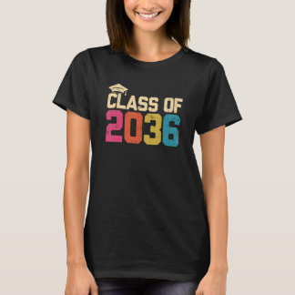 Camiseta Class Of 2036 Kindergarten Graduate Kinder Graduat