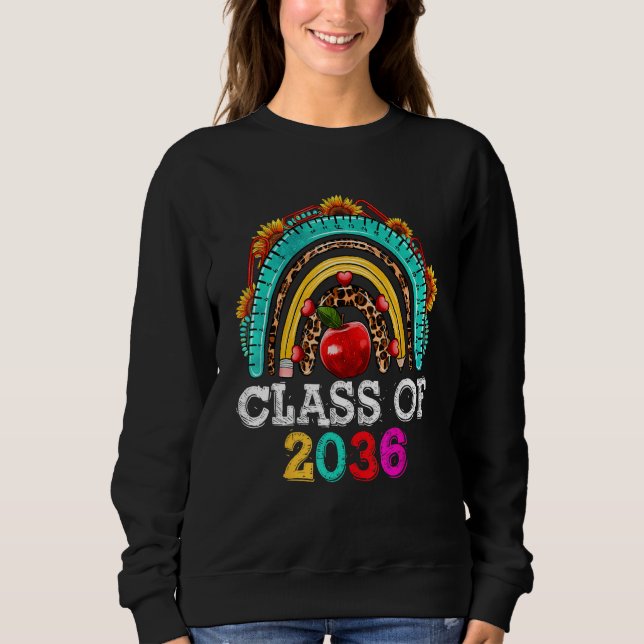 Camiseta Class Of 2036 Pre K Graduate Preschool Graduation  (Frente)