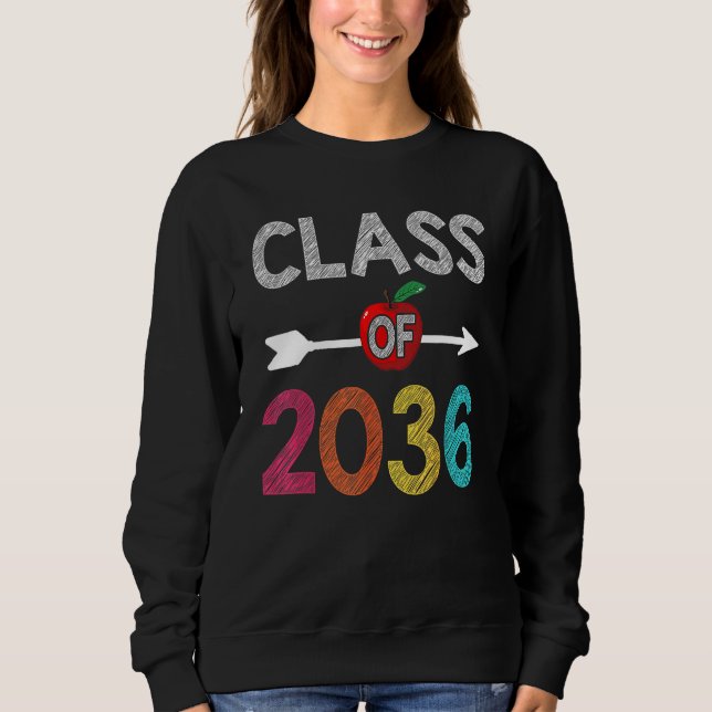 Camiseta Class Of 2036  Pre K Graduate Preschool Graduation (Frente)