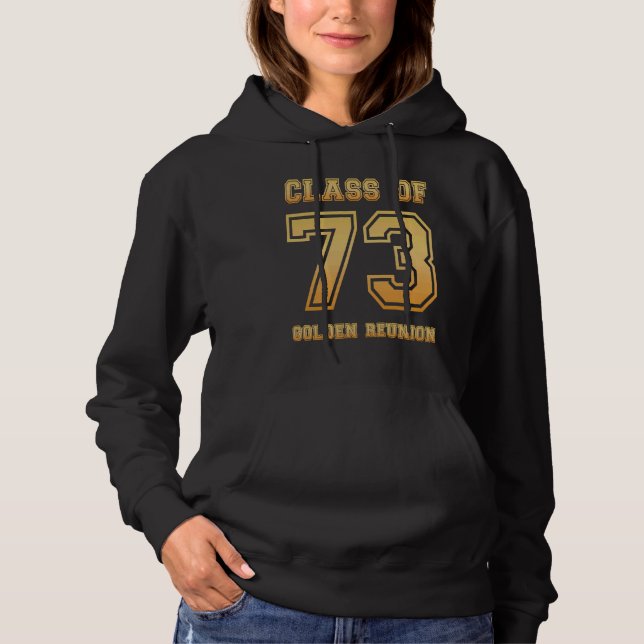 Camiseta Class of 73 1973 class reunion 50th Golden reunion (Frente)