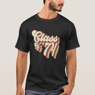 Camiseta Classe 1974 - Classe Retroativa De Reunião De 74 S