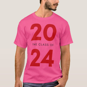 Camiseta Classe 2024 Design de Tipografia Simples 2024 para