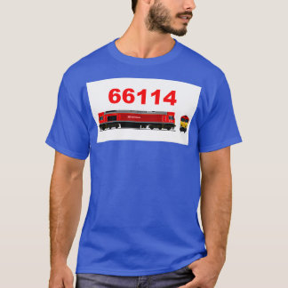 CAMISETA CLASSE 66 114 LOCOMOTIVA