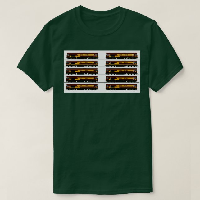 CAMISETA CLASSE 66 LOCOMOTIVOS 5 (Frente do Design)