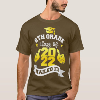 Camiseta Classe 8 De 2022 Nails, Garota Gradu