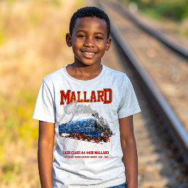Camiseta Classe A4 Mallard - A Locomotiva a Vapor Mais Rápi