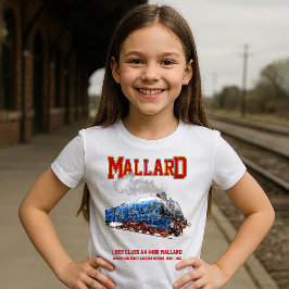 Camiseta Classe A4 Mallard - Locomotiva a Vapor Mais Rápida