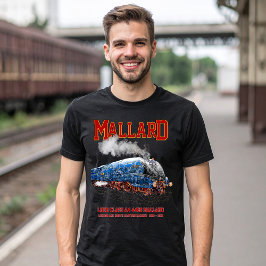 Camiseta Classe A4 Mallard - Locomotiva a Vapor Mais Rápida