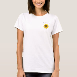 Camiseta Classe Amarelo de Girassol de Graduação 2025