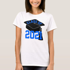 Camiseta Classe Azul do Boné Formando de 2024