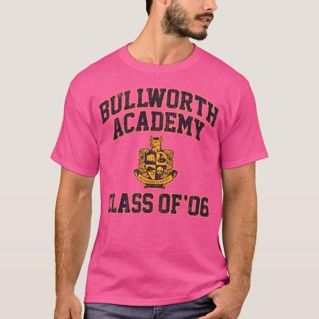 Camiseta Classe Bullworth Academy De 06 (Variante) (Frente)