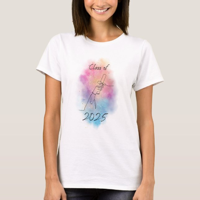 Camiseta Classe Colorida de 2025 Tee (Frente)