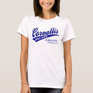 Camiseta Classe da cidade 1971 do estúdio do segundo grau