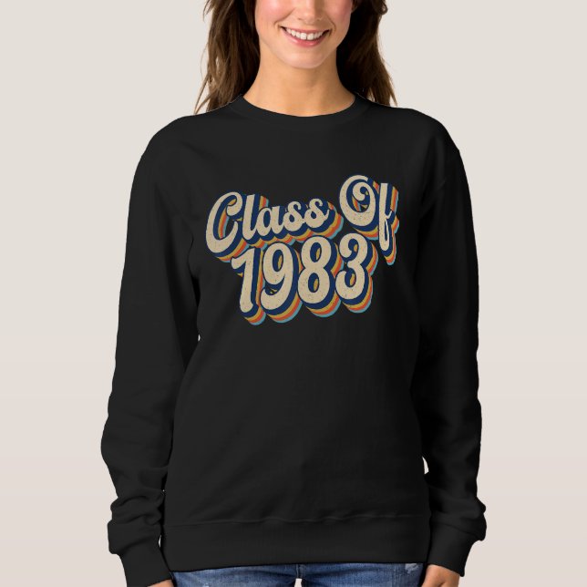 Camiseta Classe de 1983 Reunion Vintage (Frente)