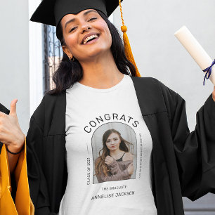 Camiseta Classe de 2022: formando de felicitações minimal