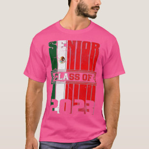 Camiseta Classe de 2023 Bandeira mexicana