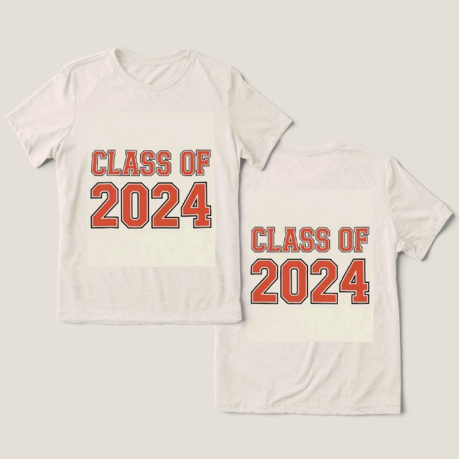 Camiseta Classe De 2024 (Design Frente e Verso)