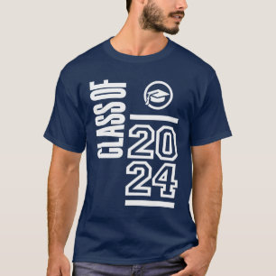 Camiseta Classe de 2024 - Mais velho Graduation School