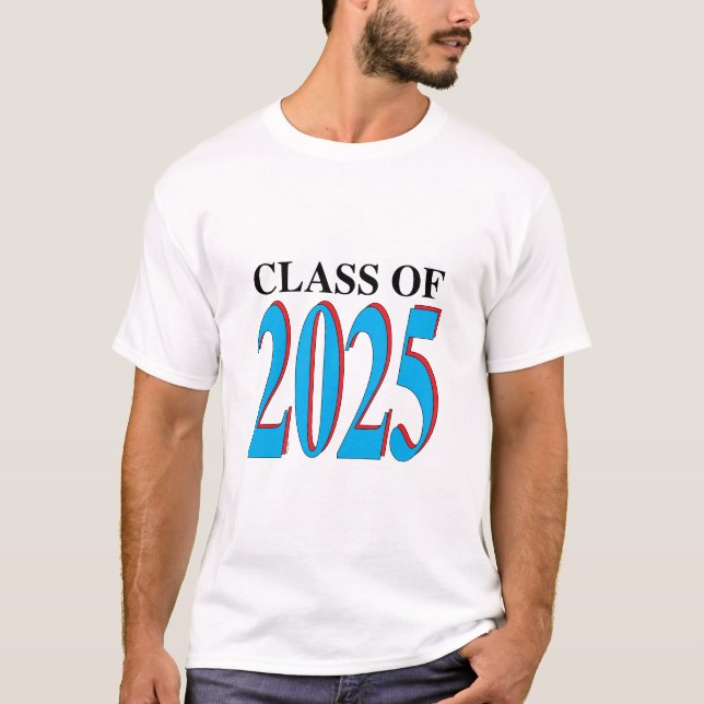 Camiseta Classe de 2025 Edit-the-Colors (Frente)