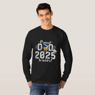 Camiseta Classe de 2025 - Mais velho 2025 - Pai de vôlei