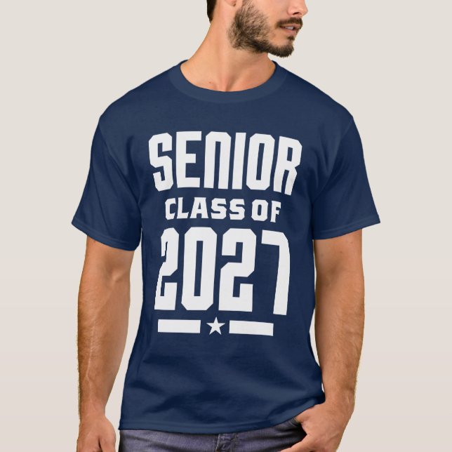 Camiseta Classe de 2027 - Escola de Formatação do Mais velh (Frente)