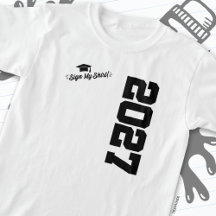 Classe de 2027 - Sinal de graduação Meu Mais velho