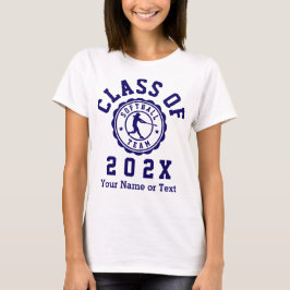 Camiseta Classe de 202X Girls Softball Team