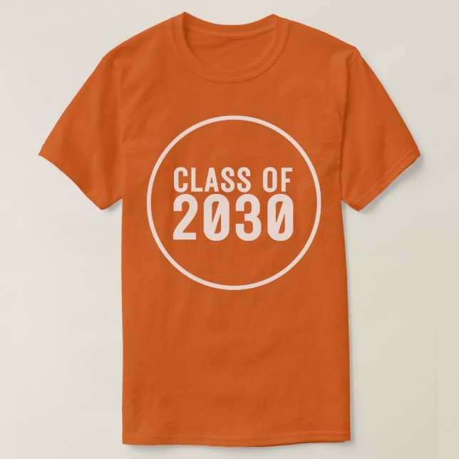 Camiseta Classe de 2030 1 (Frente do Design)