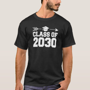 Camiseta Classe De 2030 Pré-K A 12 Manipulações No Verso Cr