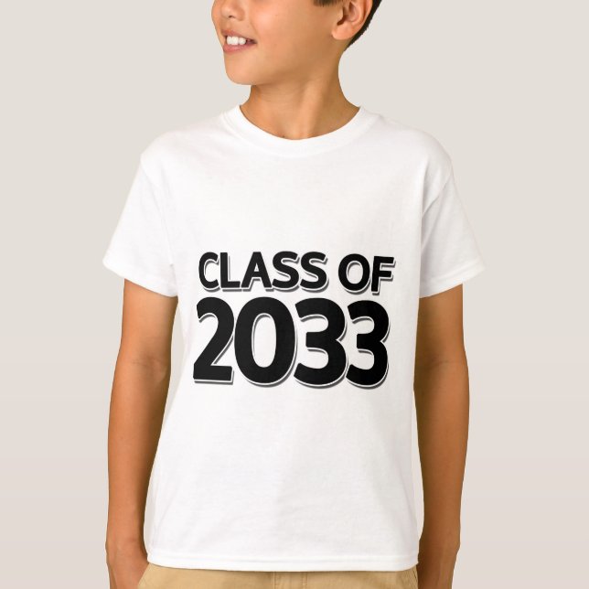 Camiseta Classe de 2033 (Frente)