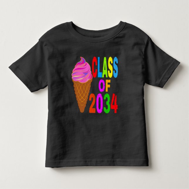 Camiseta classe de 2034 (Frente)