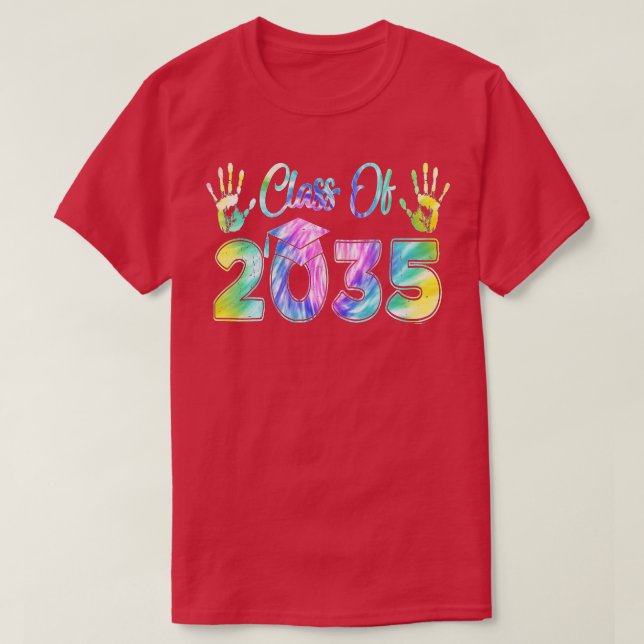 Camiseta Classe De 2035 Cresce Comigo Antes Do K. (Frente do Design)