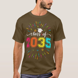 Camiseta Classe De 2035 Cresce Comigo Camisa, Jardim De Inf