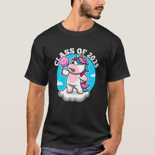 Camiseta Classe De 2035 Cresce Comigo De Volta À Escola Kaw