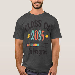 Camiseta Classe de 2035 Cresce Comigo Primeiro Dia de Arma