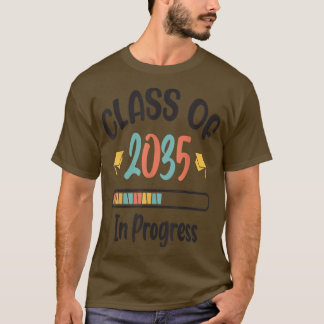 Camiseta Classe de 2035 Cresce Comigo Primeiro Dia de Arma