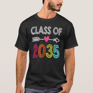Camiseta Classe De 2035 Pré K A 12 Manipulações No Verso Cr