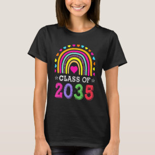 Camiseta Classe De 2035 "Shirt Kids Graduation Pre K Forman