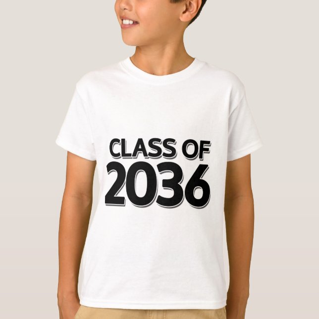 Camiseta Classe de 2036 (Frente)
