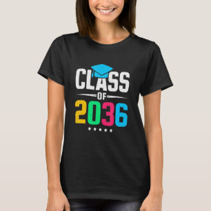 Camiseta Classe De 2036 Cresce Comigo Primeiro Dia De Jardi