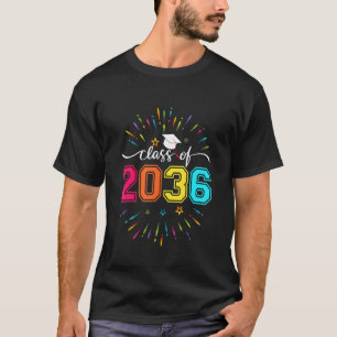 Camiseta Classe De 2036 Cresce Comigo Primeiro Dia Do Jardi