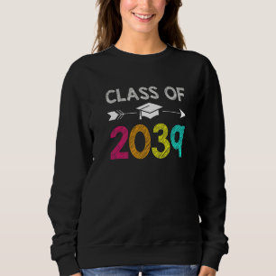 Camiseta Classe De 2039 Cresce Com A Minha Graduação No Jar