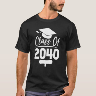 Camiseta Classe De 2040 Cresce Com O Meu Jardim De Infância