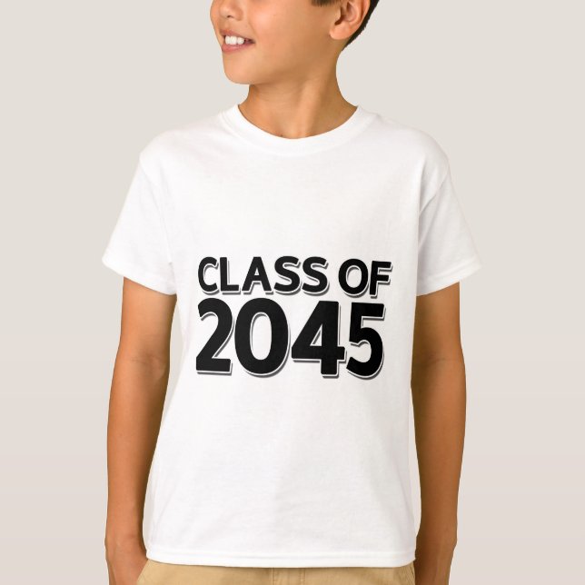 Camiseta Classe de 2045 (Frente)