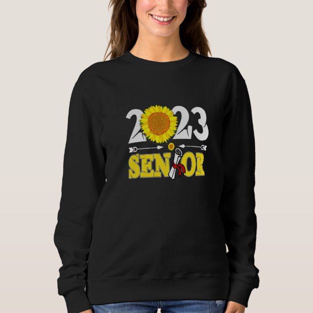 Camiseta Classe De 23 Mais velho 2023 Formatação De Girasso (Frente)