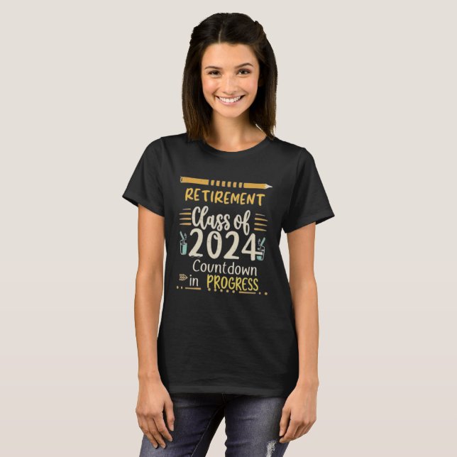 Camiseta classe de baixa de 2024 em andamento (Frente Completa)