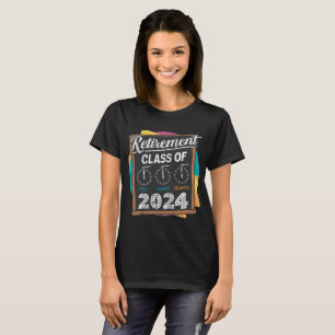 Camiseta classe de baixa de 2024 em andamento