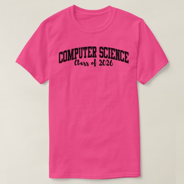 Camiseta Classe de Computação de 2026 Major (Frente do Design)